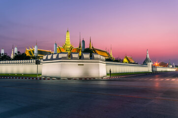 Fototapeta premium Wat Phra Kaew. This is most famous Landmark of Thailand.