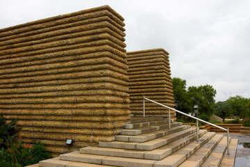 Steps to the Voortrekke Monument in Pretoria, South Africa