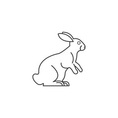 Bunny icon. Vector Illustration