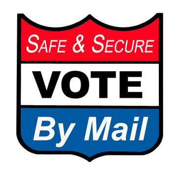 Safe and Secure Vote by Mail emblem