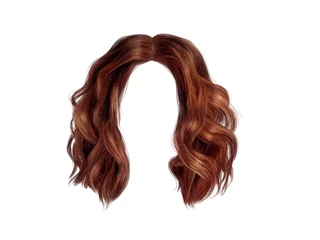 Fotobehang woman with long hair © Auncha