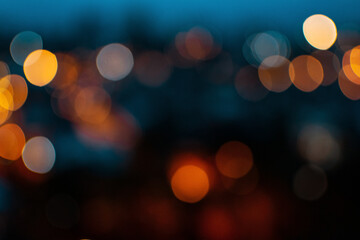 Fototapeta premium Cityscape Bokeh