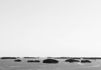 black and white archipelago 