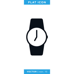 Watch Icon Vector Design Template