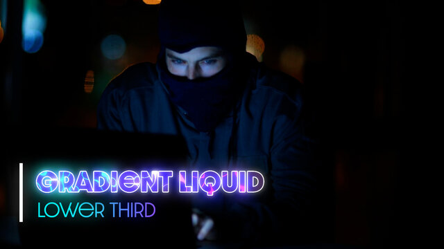 Gradient Liquid Lower Third