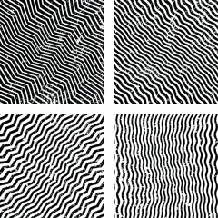 Fototapeta na wymiar Grunge lines backgrounds . Vector stripes textures