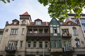 Fototapeta na wymiar Balconi, Tbilisi
