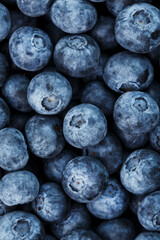 Blueberries in the form of a full-screen texture.