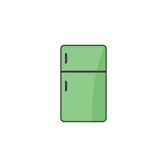 refrigerator repair and service vector illustration design