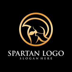 awesome spartan elegant logo illustrator