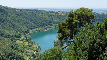 Fototapeta na wymiar Lago di Nemi
