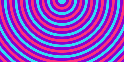 Abstract colorful circle geometric background design vector template illustration