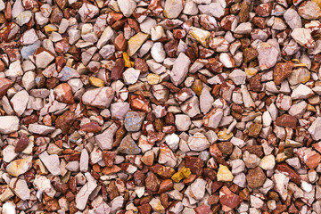 mix color of gravel texture or background