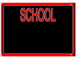 Black board ABC 123, 3D rendering