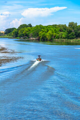 river view at Kwai river bridge