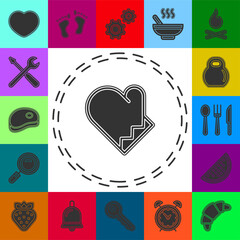 cooking gloves icon - vector gloves illustration, gloves symbol