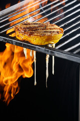 Provoleta a la parrilla