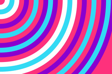 Abstract colorful circle geometric background design vector template illustration