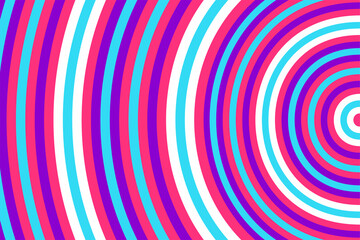 Abstract colorful circle geometric background design vector template illustration