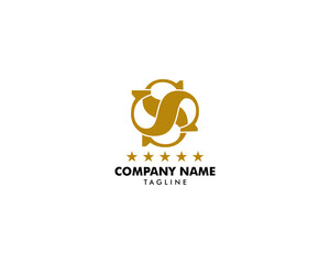Initial Letter SS Logo Template Design
