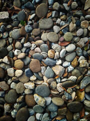 Rounded Conglomerate Stone and textures backgrounds