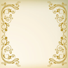 vector abstract floral  background.