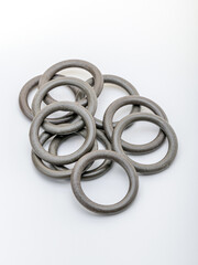 Naklejka premium rings for curtains round plastic