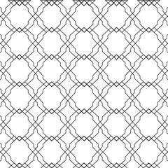 Fototapeta premium Geometric retro seamless pattern. Vector illustration for your graphic design