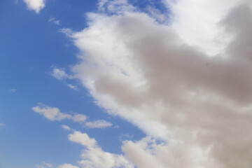 blue sky heaven clouds air wallpaper texture background