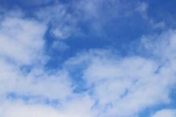 blue sky heaven clouds air wallpaper texture background