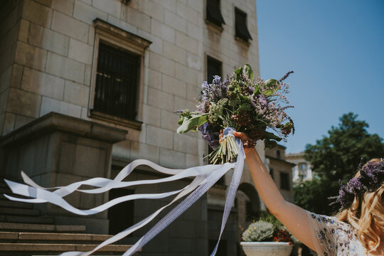 flowers on the wall