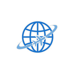 globe, world icon vector symbol illustration go to web icon