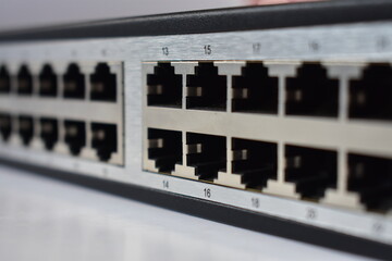 network hub and patch panel, smart ethernet switch 24 ports
