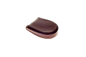 Brown leather wallet