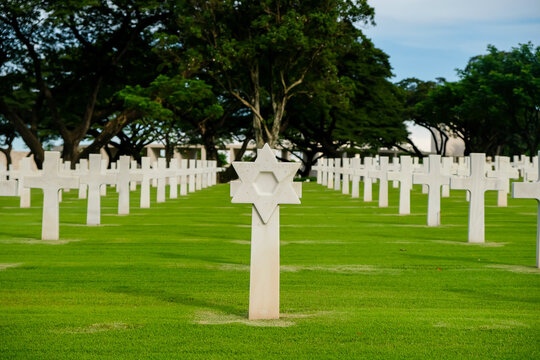 Manila American Cemetery is located just outside the capital city of the Philippines. It is the largest of all American overseas military cemeteries.