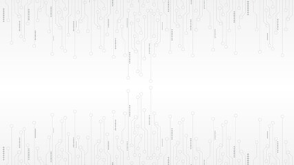 Abstract lines and dots connect background. Technology connection digital data and big data concept.