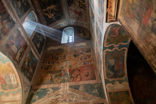 Monastery of St. Nino at Bodbe, Sighnaghi, Kakheti, Georgia 05/10/2019 