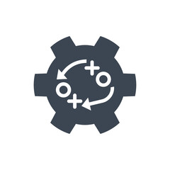 Strategy Plan icon. business, marketing, planning, management