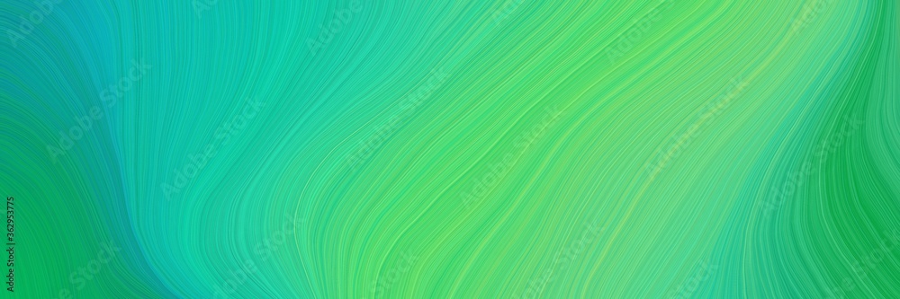 Poster colorful and elegant vibrant background graphic with elegant curvy swirl waves background design wit