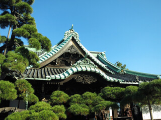 The Shibamata Taishakuten Temple (Taishakuten Daikyoji Temple) in Shibamata, Tokyo, JAPAN