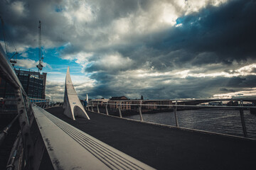 Tradeston Bridge Glasgow