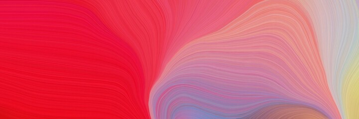 Obraz premium colorful and elegant vibrant background graphic with modern soft swirl waves background illustration with crimson, silver and pale violet red color