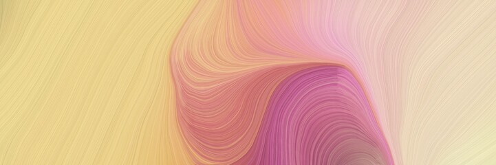 colorful and elegant vibrant creative waves graphic with curvy background illustration with burly wood, mulberry  and dark salmon color