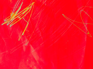 Triangular Design Elements. Children Gouache