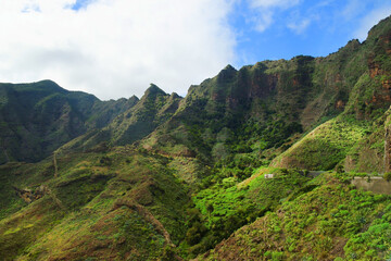 Naklejka premium Anaga Mountains, Tenerife, Spain, Europe