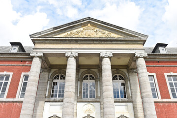 Obraz premium université Gembloux cour honneur