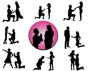 declaration of love set