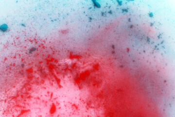 Obraz premium red and blue abstract water colour background