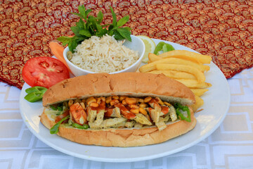 Quick meal of chicken