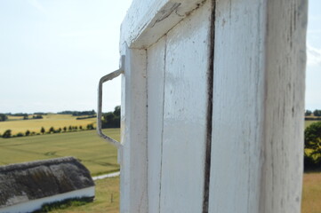 landscape from a window